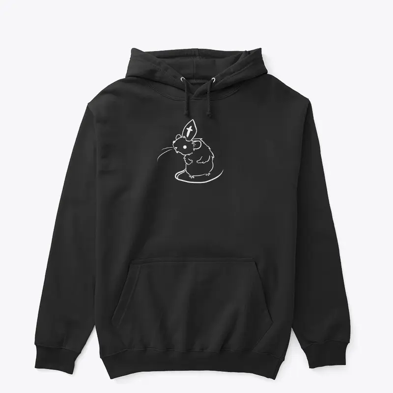 Rat Pope Pullover Hoodie